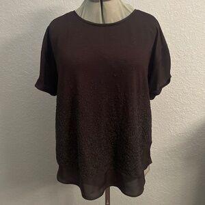 Simply Vera wang Beaded top.